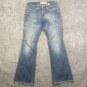 Laguna Beach Jeans Size 30 Mens Bootcut Skulls Embroidered Vintage Made in USA